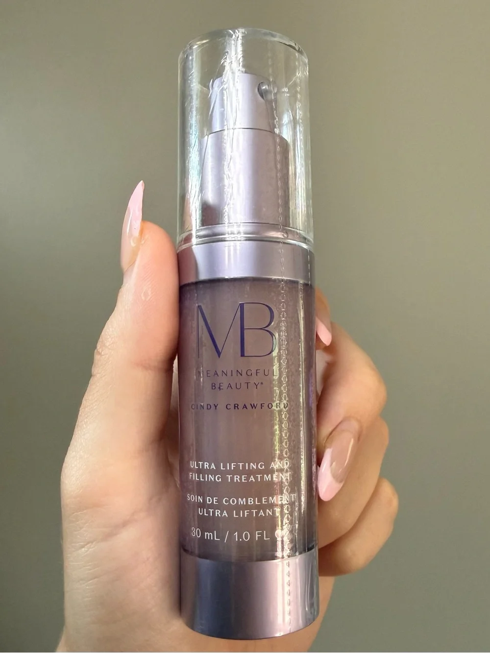 Meaningful Beauty Skincare Collection in Lavender and White